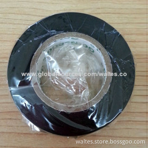 Black Color 19mm*20m PVC Wrapping Tape
